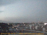 展望カメラtotsucam映像: 戸塚駅周辺から東戸塚方面を望む 2010-07-28(水) dusk