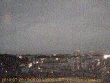 展望カメラtotsucam映像: 戸塚駅周辺から東戸塚方面を望む 2010-07-29(木) dusk
