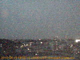 展望カメラtotsucam映像: 戸塚駅周辺から東戸塚方面を望む 2010-08-15(日) dusk