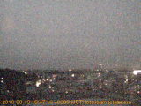 展望カメラtotsucam映像: 戸塚駅周辺から東戸塚方面を望む 2010-08-19(木) dusk