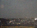 展望カメラtotsucam映像: 戸塚駅周辺から東戸塚方面を望む 2010-10-05(火) dusk