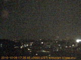 展望カメラtotsucam映像: 戸塚駅周辺から東戸塚方面を望む 2010-10-09(土) dusk