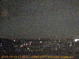 展望カメラtotsucam映像: 戸塚駅周辺から東戸塚方面を望む 2010-10-13(水) dusk