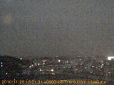 展望カメラtotsucam映像: 戸塚駅周辺から東戸塚方面を望む 2010-11-26(金) dusk