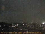 展望カメラtotsucam映像: 戸塚駅周辺から東戸塚方面を望む 2010-12-13(月) dusk