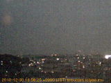 展望カメラtotsucam映像: 戸塚駅周辺から東戸塚方面を望む 2010-12-30(木) dusk