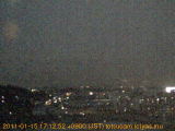 展望カメラtotsucam映像: 戸塚駅周辺から東戸塚方面を望む 2011-01-15(土) dusk