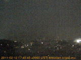 展望カメラtotsucam映像: 戸塚駅周辺から東戸塚方面を望む 2011-02-12(土) dusk