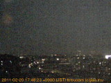 展望カメラtotsucam映像: 戸塚駅周辺から東戸塚方面を望む 2011-02-20(日) dusk