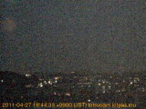 展望カメラtotsucam映像: 戸塚駅周辺から東戸塚方面を望む 2011-04-27(水) dusk