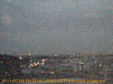 展望カメラtotsucam映像: 戸塚駅周辺から東戸塚方面を望む 2011-07-08(金) dusk