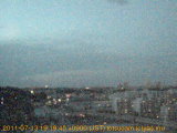 展望カメラtotsucam映像: 戸塚駅周辺から東戸塚方面を望む 2011-07-13(水) dusk