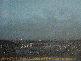 展望カメラtotsucam映像: 戸塚駅周辺から東戸塚方面を望む 2011-07-19(火) dusk