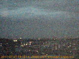 展望カメラtotsucam映像: 戸塚駅周辺から東戸塚方面を望む 2011-07-27(水) dusk