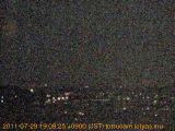 展望カメラtotsucam映像: 戸塚駅周辺から東戸塚方面を望む 2011-07-29(金) dusk
