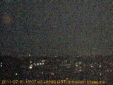 展望カメラtotsucam映像: 戸塚駅周辺から東戸塚方面を望む 2011-07-31(日) dusk