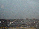 展望カメラtotsucam映像: 戸塚駅周辺から東戸塚方面を望む 2011-08-01(月) dusk