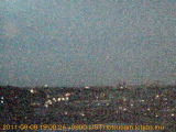 展望カメラtotsucam映像: 戸塚駅周辺から東戸塚方面を望む 2011-08-08(月) dusk
