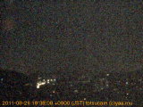展望カメラtotsucam映像: 戸塚駅周辺から東戸塚方面を望む 2011-08-26(金) dusk