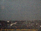 展望カメラtotsucam映像: 戸塚駅周辺から東戸塚方面を望む 2011-09-30(金) dusk