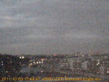 展望カメラtotsucam映像: 戸塚駅周辺から東戸塚方面を望む 2011-10-03(月) dusk
