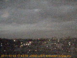 展望カメラtotsucam映像: 戸塚駅周辺から東戸塚方面を望む 2011-10-04(火) dusk