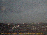 展望カメラtotsucam映像: 戸塚駅周辺から東戸塚方面を望む 2011-10-09(日) dusk