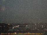 展望カメラtotsucam映像: 戸塚駅周辺から東戸塚方面を望む 2011-11-28(月) dusk