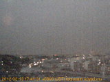 展望カメラtotsucam映像: 戸塚駅周辺から東戸塚方面を望む 2012-02-13(月) dusk