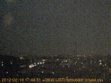 展望カメラtotsucam映像: 戸塚駅周辺から東戸塚方面を望む 2012-02-16(木) dusk
