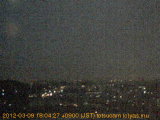 展望カメラtotsucam映像: 戸塚駅周辺から東戸塚方面を望む 2012-03-09(金) dusk