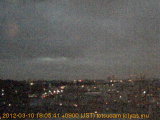 展望カメラtotsucam映像: 戸塚駅周辺から東戸塚方面を望む 2012-03-10(土) dusk