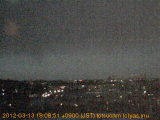 展望カメラtotsucam映像: 戸塚駅周辺から東戸塚方面を望む 2012-03-13(火) dusk