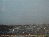 展望カメラtotsucam映像: 戸塚駅周辺から東戸塚方面を望む 2012-04-07(土) dusk