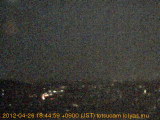 展望カメラtotsucam映像: 戸塚駅周辺から東戸塚方面を望む 2012-04-26(木) dusk