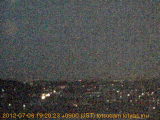 展望カメラtotsucam映像: 戸塚駅周辺から東戸塚方面を望む 2012-07-06(金) dusk