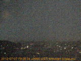展望カメラtotsucam映像: 戸塚駅周辺から東戸塚方面を望む 2012-07-07(土) dusk