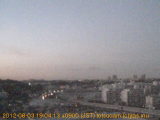 展望カメラtotsucam映像: 戸塚駅周辺から東戸塚方面を望む 2012-08-03(金) dusk