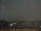展望カメラtotsucam映像: 戸塚駅周辺から東戸塚方面を望む 2012-10-17(水) dusk