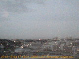展望カメラtotsucam映像: 戸塚駅周辺から東戸塚方面を望む 2012-10-24(水) dusk