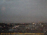 展望カメラtotsucam映像: 戸塚駅周辺から東戸塚方面を望む 2012-12-18(火) dusk